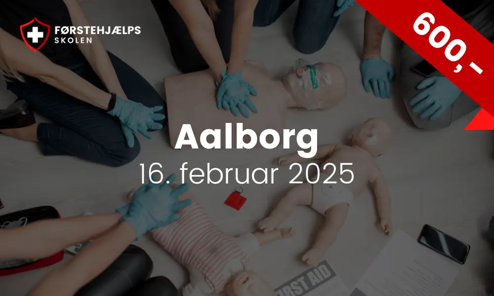 16. februar 2025 - Aalborg foerstehjaelpskursus til koerekort