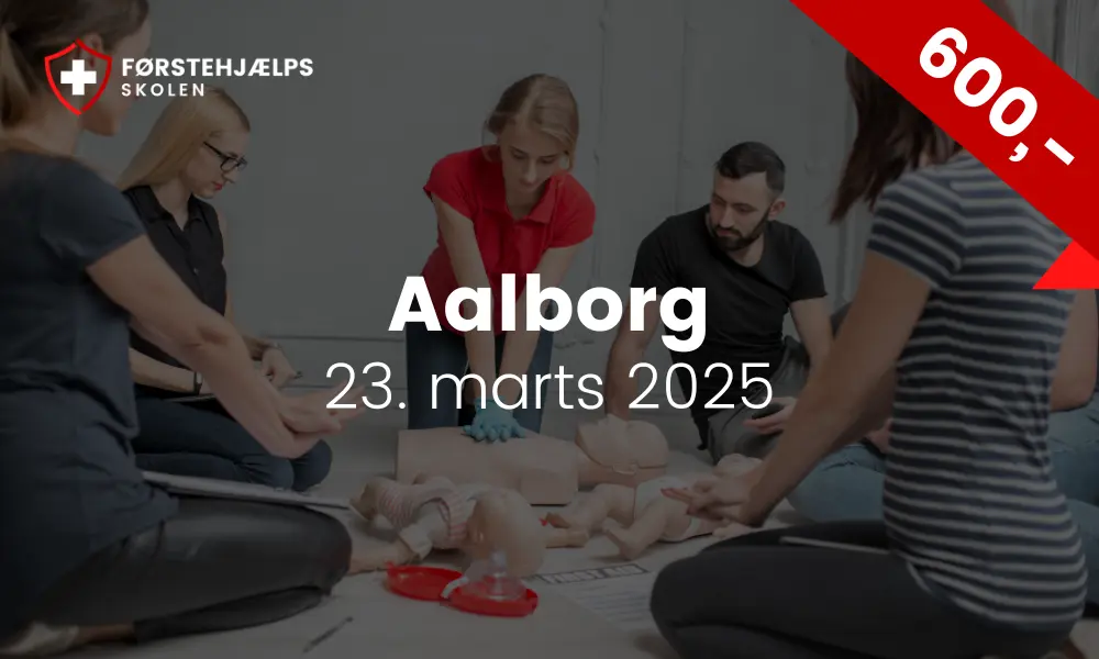 23. marts 2025 - Aalborg foerstehjaelpskursus til koerekort